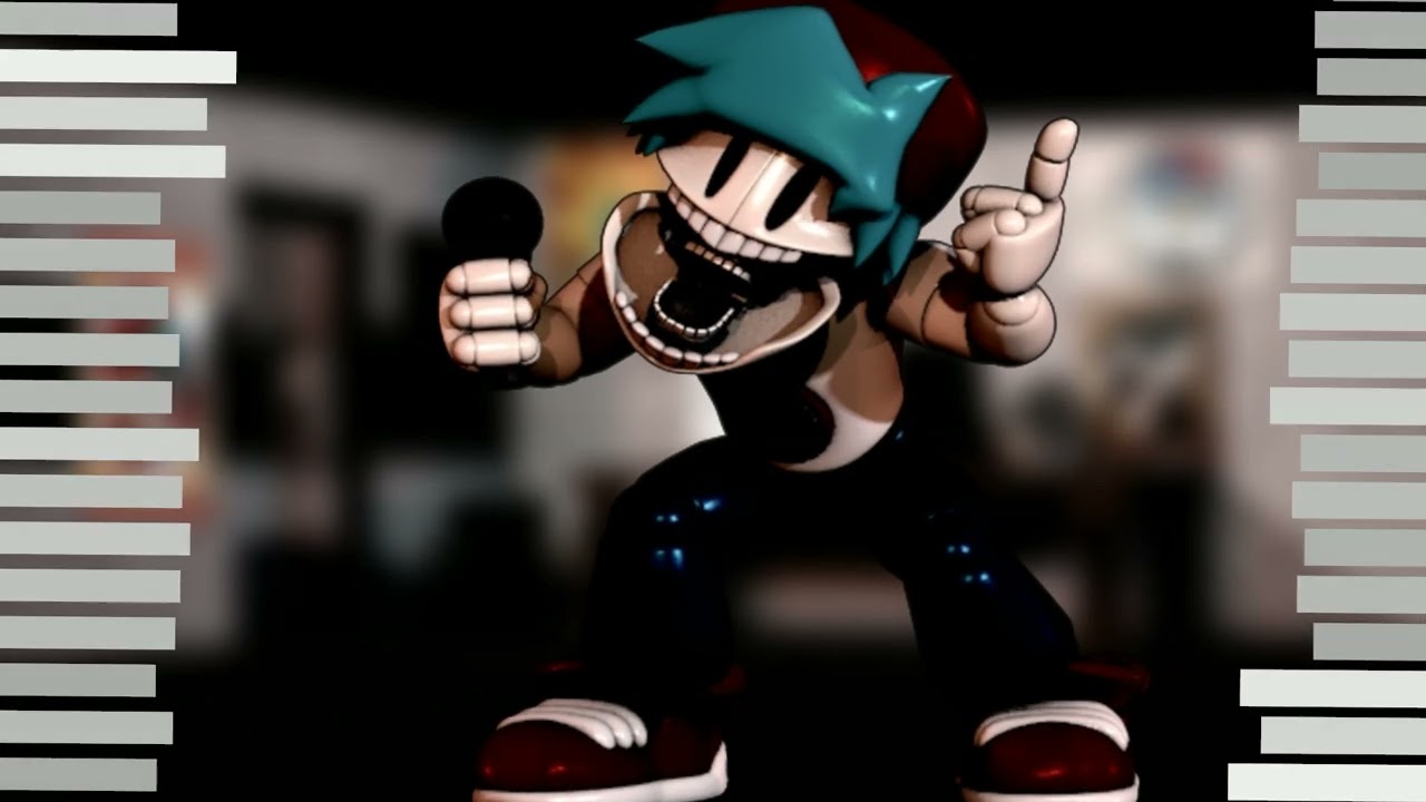 You Can't Run But it's Animatronic BF  [GhostLab] - Friday Night Funkin