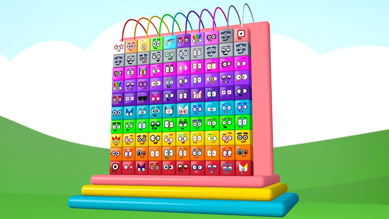 Let's Count 1 - 100 with Numberblocks | Easy & Super Fun Counting for Kids