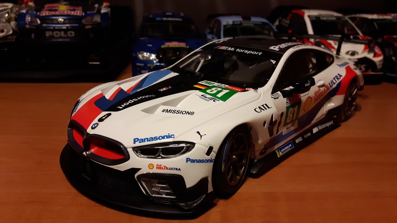 BMW M8 GTE #81 GTE PRO 24H Le Mans 2018 1:18 Minichamps