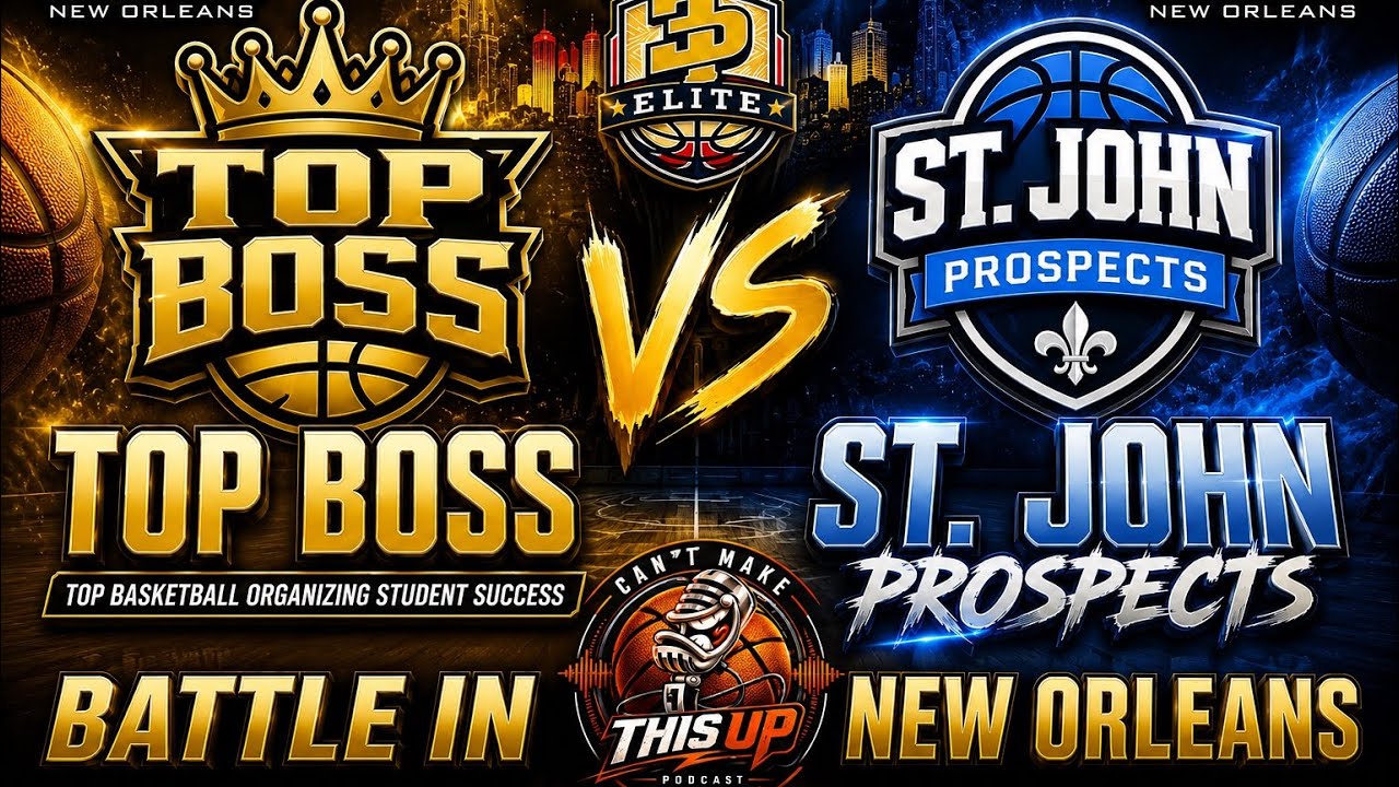 *FULL GAME* TOP BOSS 🆚 ST. JOHN PROSPECTS BASKETBALL 🏀 GAME #BattleOfNewOrleans