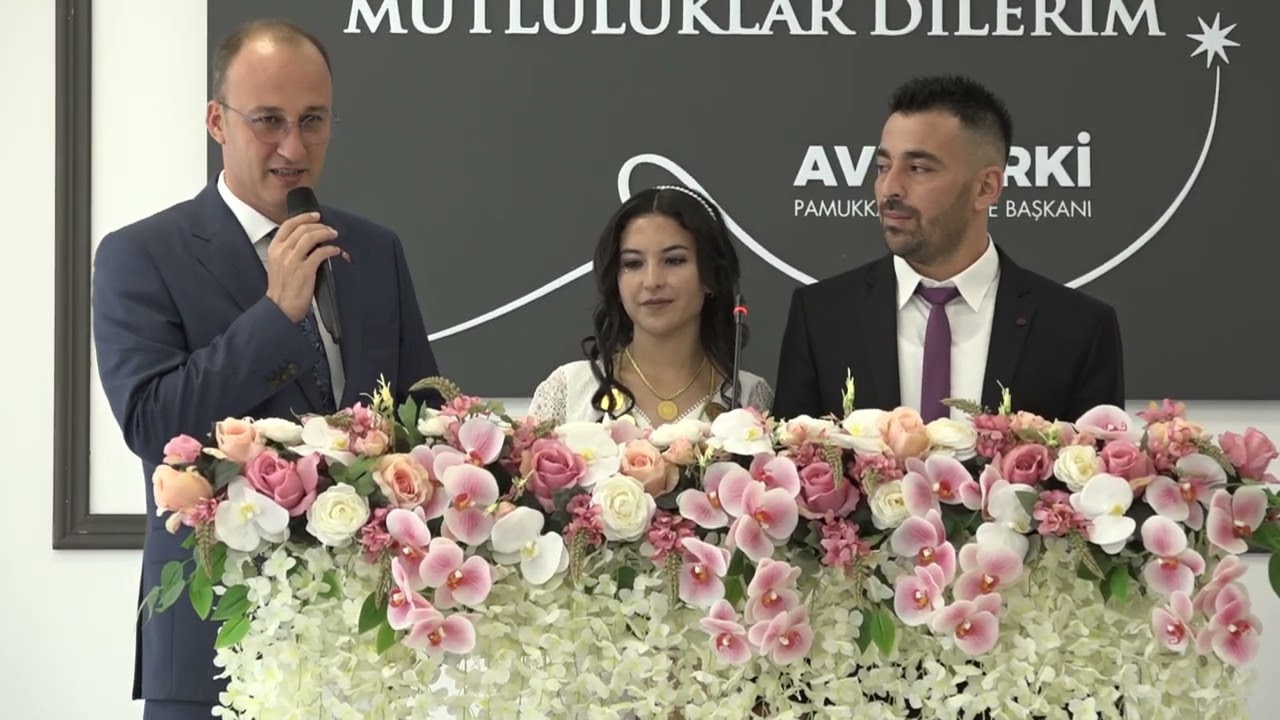 AKTEPE SOSYAL TESİSLERİ’NDE İLK NİKÂH KIYILDI