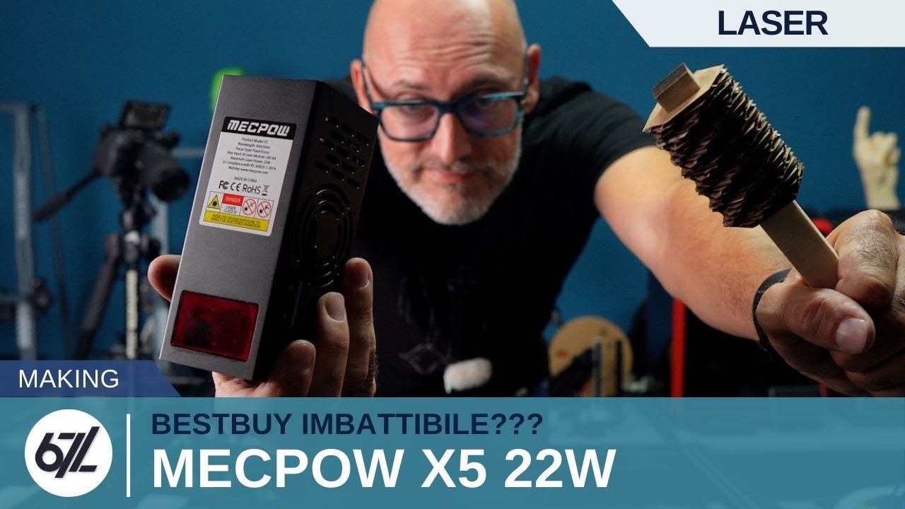 MECPOW X5 22W, il laser best-buy IMBATTIBILE!