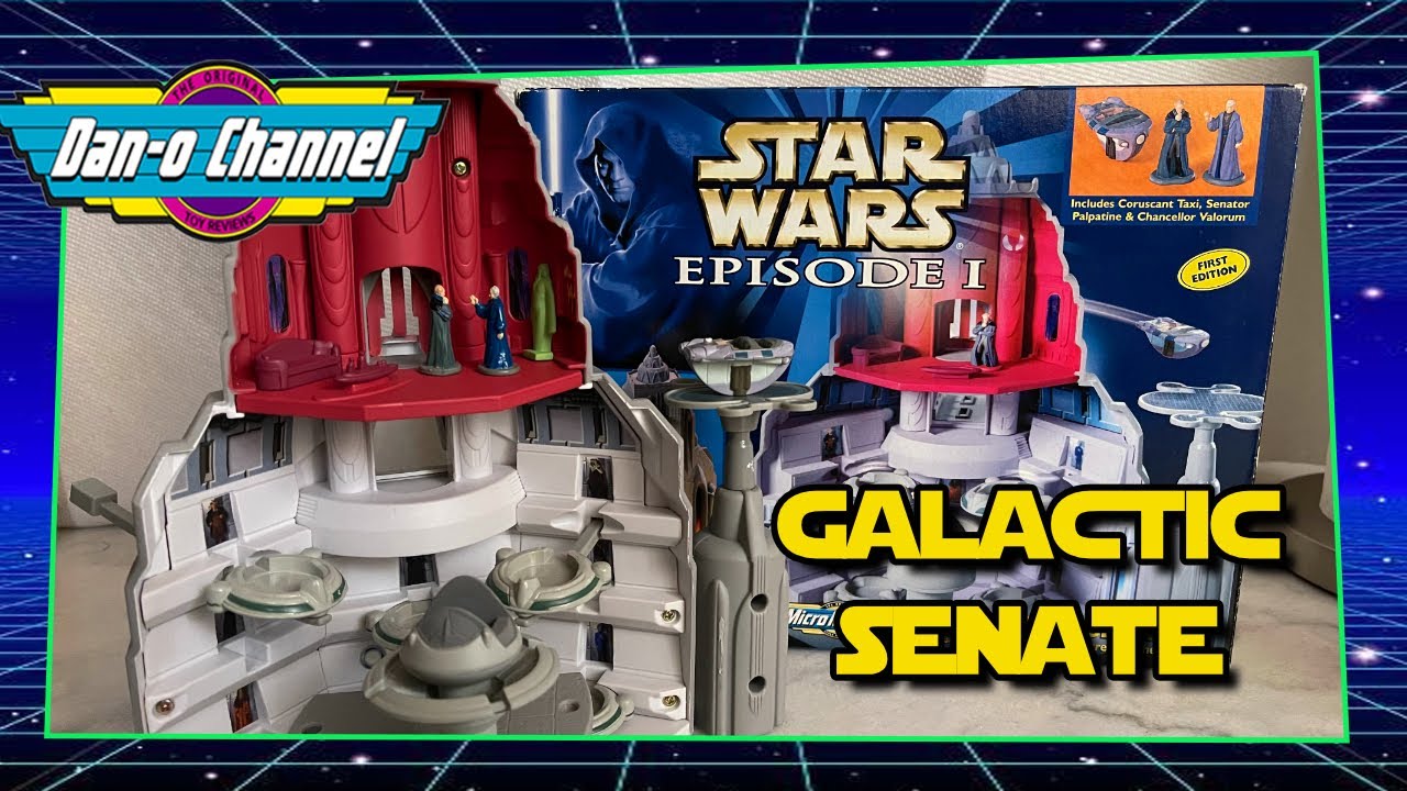 Star Wars Micro Machines Galactic Senate Episode I The Phantom Menace