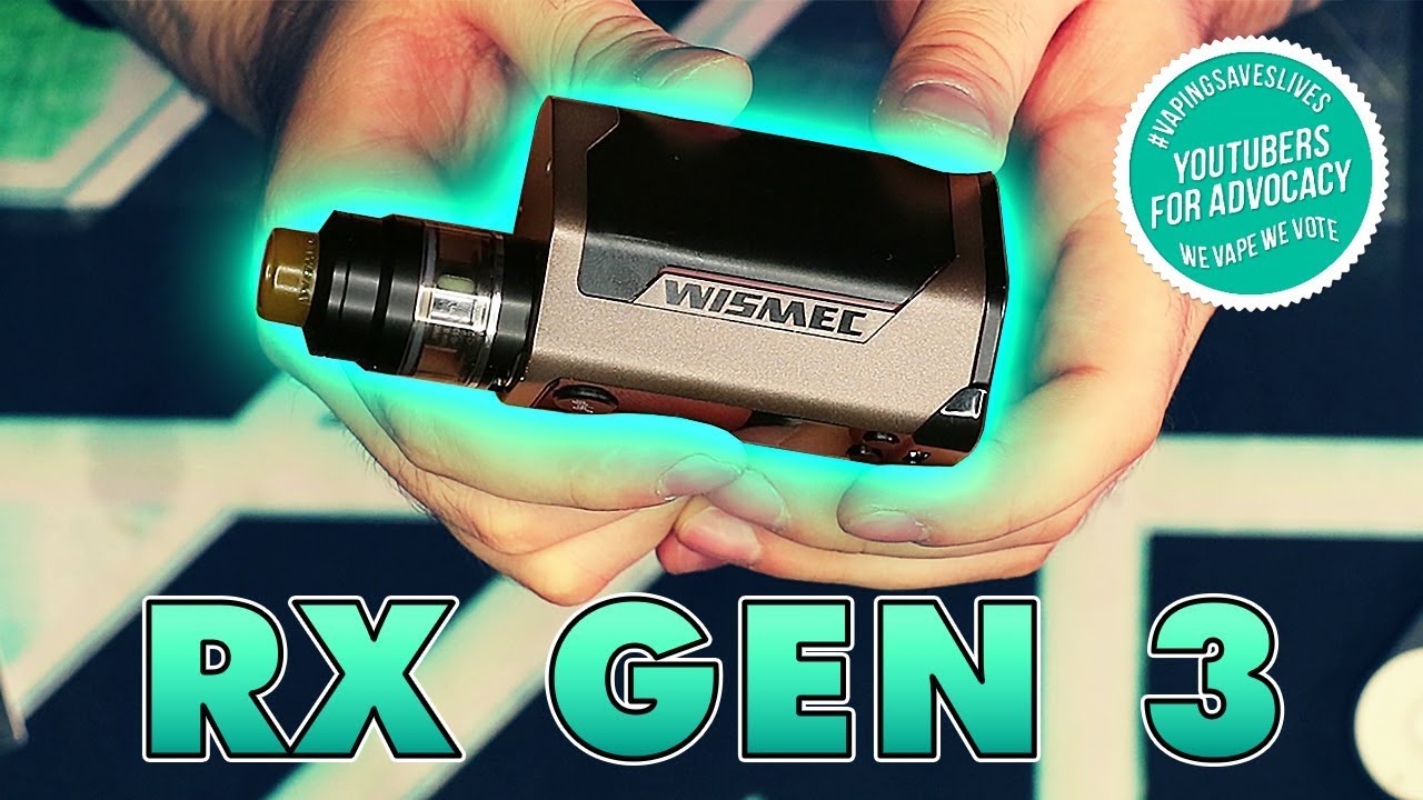 Wismec RX Gen 3/Gnome Tank Kit Review