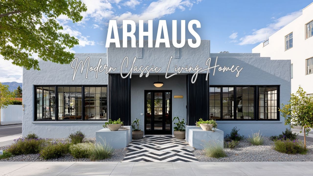 Современные классические дома, вдохновленные архитектурным стилем Arhaus: теплые материалы и сдер...