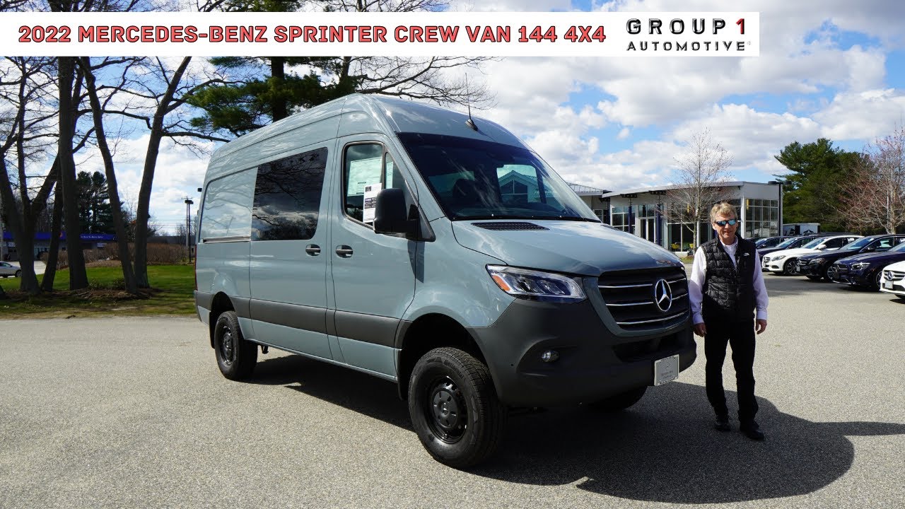 2022 Mercedes-Benz Sprinter Crew Van 144 4x4 | Video Tour with Roger