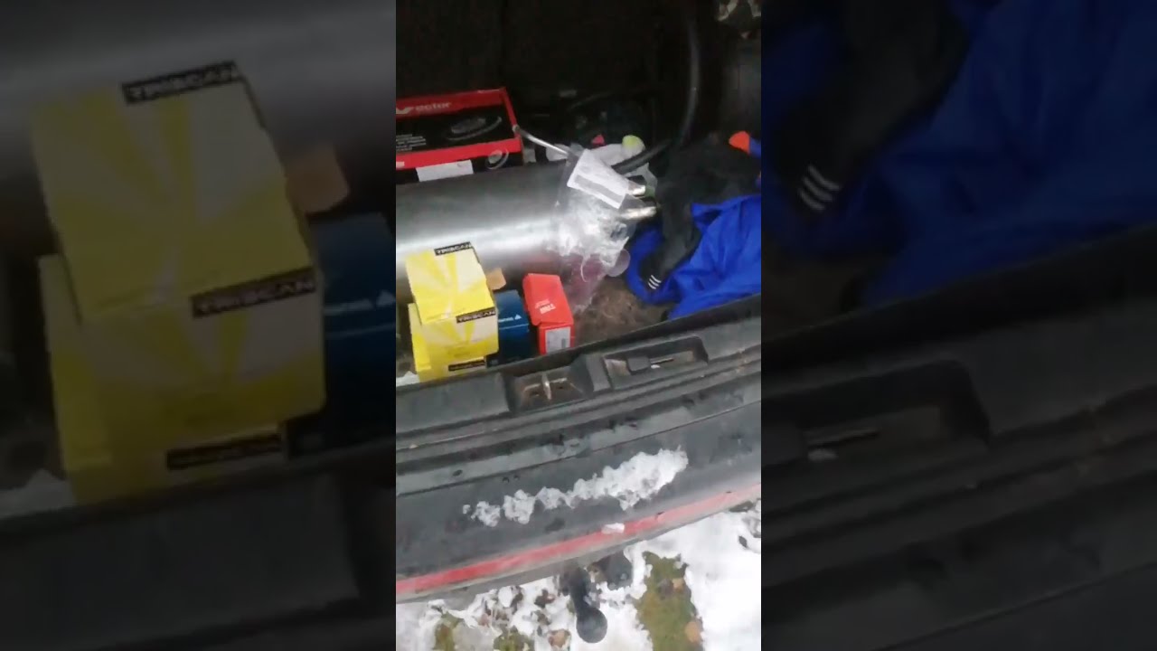 распаковка запчастей аутлендер хл ...svok///