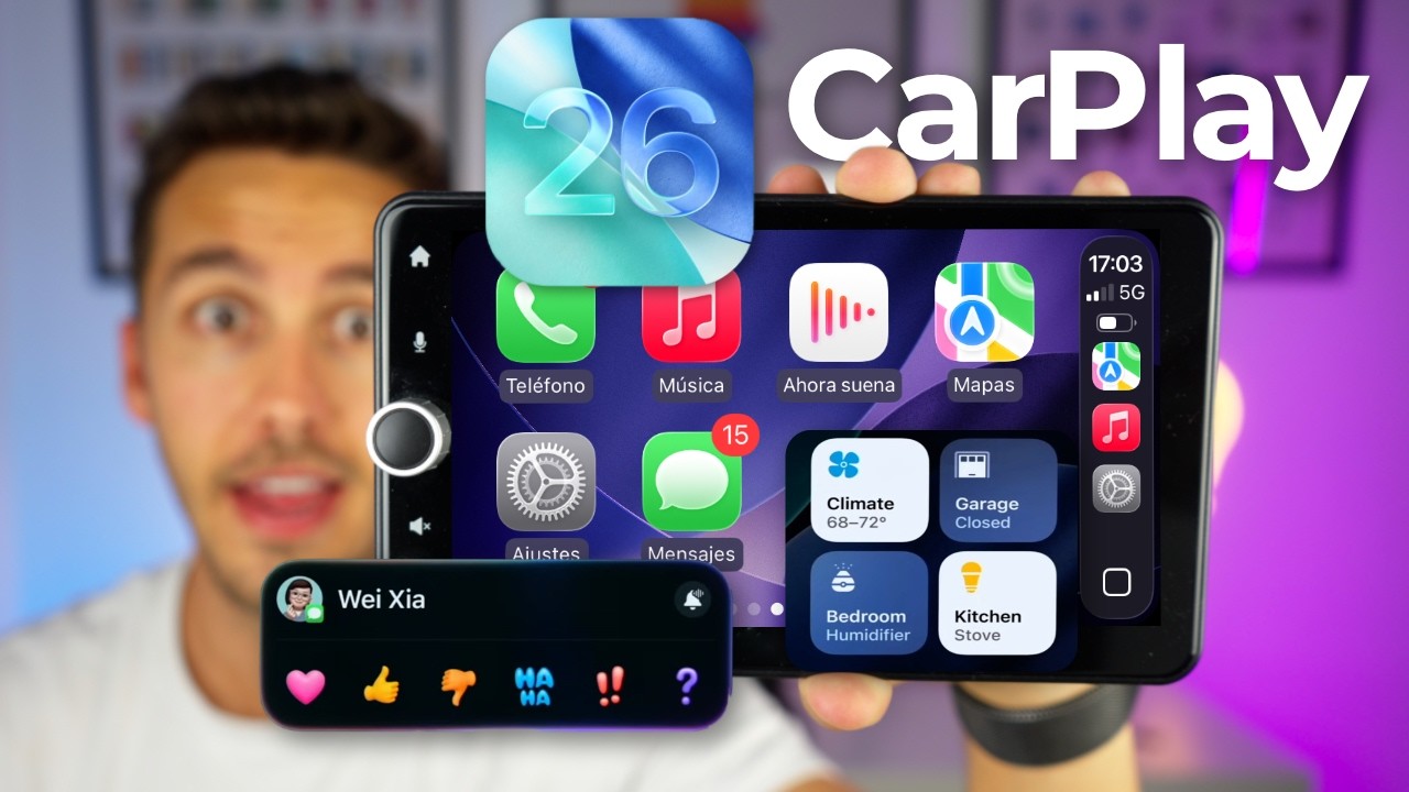 CarPlay con iOS 26, así MEJORA con estas 20 NOVEDADES 🔥