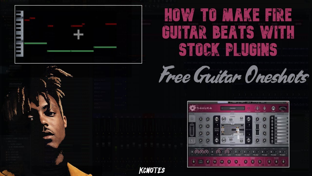 How To Make A Juice Wrld Type Beat With Stock Plugins 2021| Fl Studio Tutorial | Guitar | Cookup