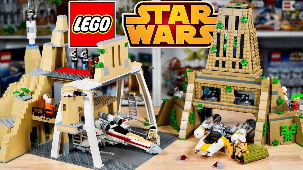 LEGO Star Wars YAVIN 4 REBEL BASE COMPARISON! (2008 vs 2023)