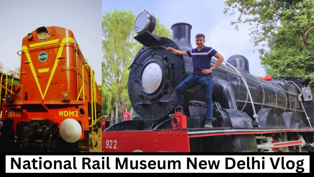 National Rail Museum New Delhi Vlog
