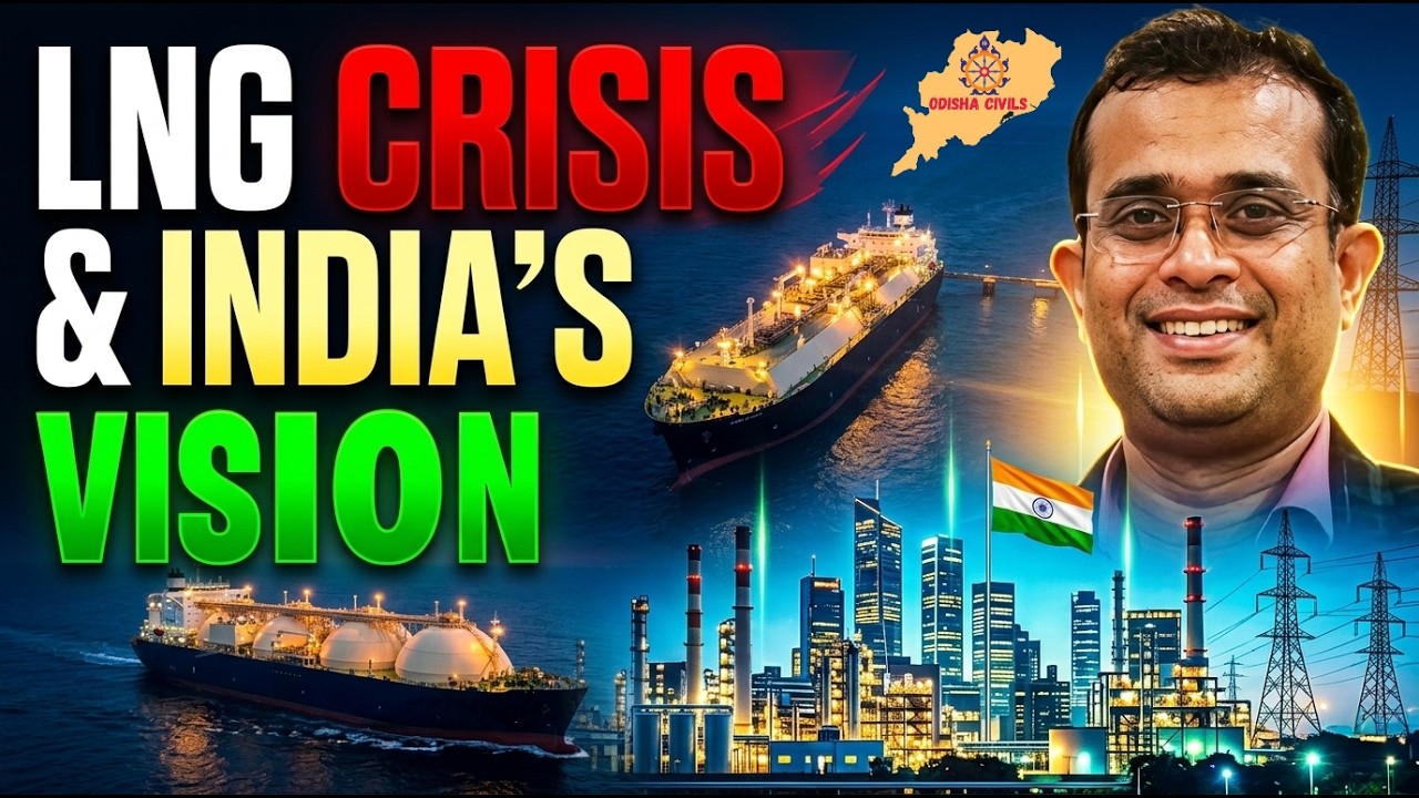 LNG Crisis Explained | India’s Vision & Strategy | By - Ashutosh Sir | OPSC CSE Mains #odishacivils