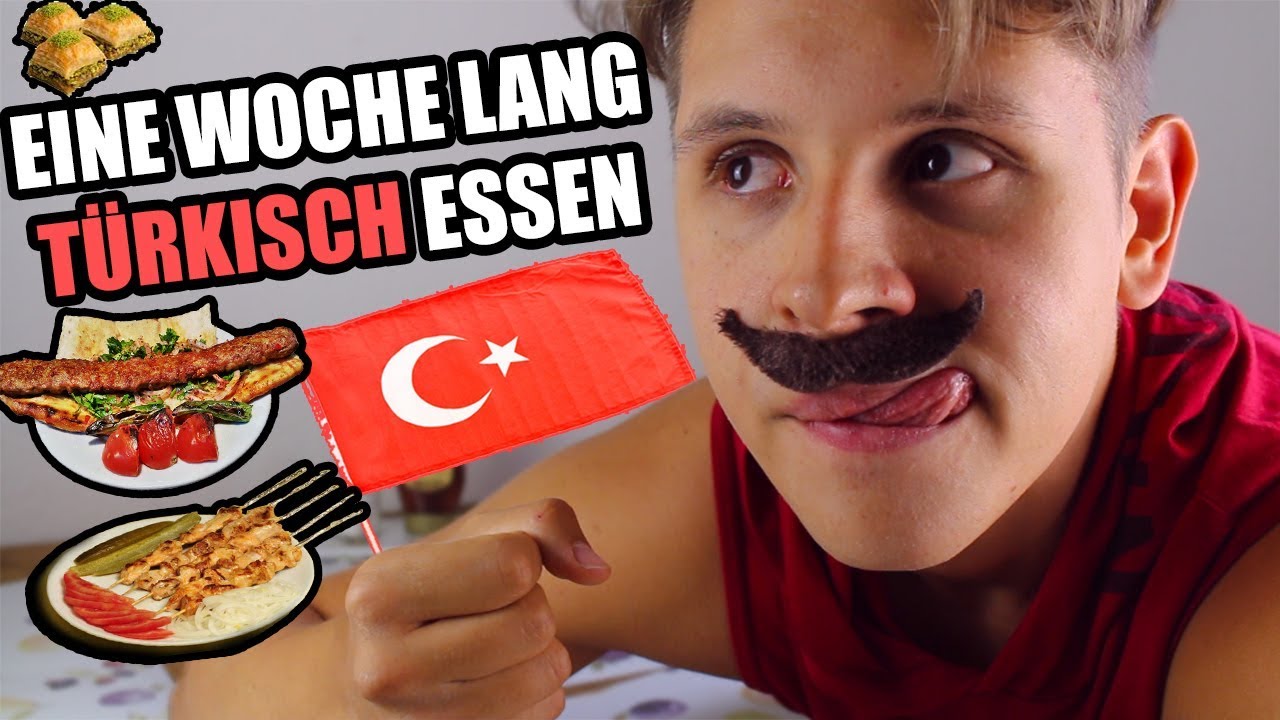 Eine Woche lang nur TÜRKISCH ESSEN🍖✈️ - SELBSTEXPERIMENT(Türkei Vlog)