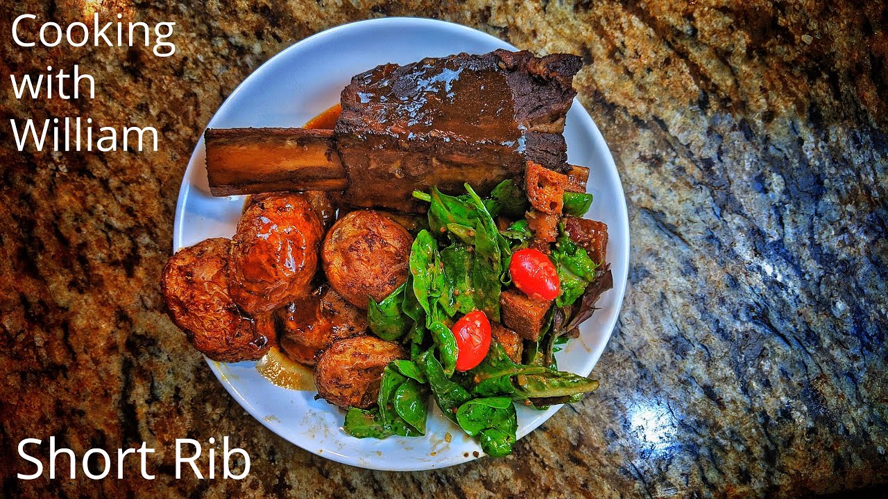 Cooking with William: Slow-Braised Short Ribs