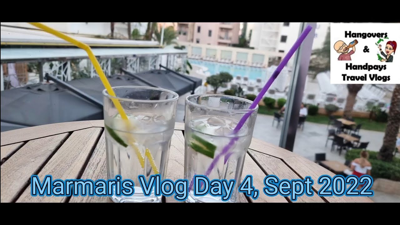 Marmaris Turkey Vlog Day 4, Sept 2022 | shops | bars| blue bay platinum | beach | drinks