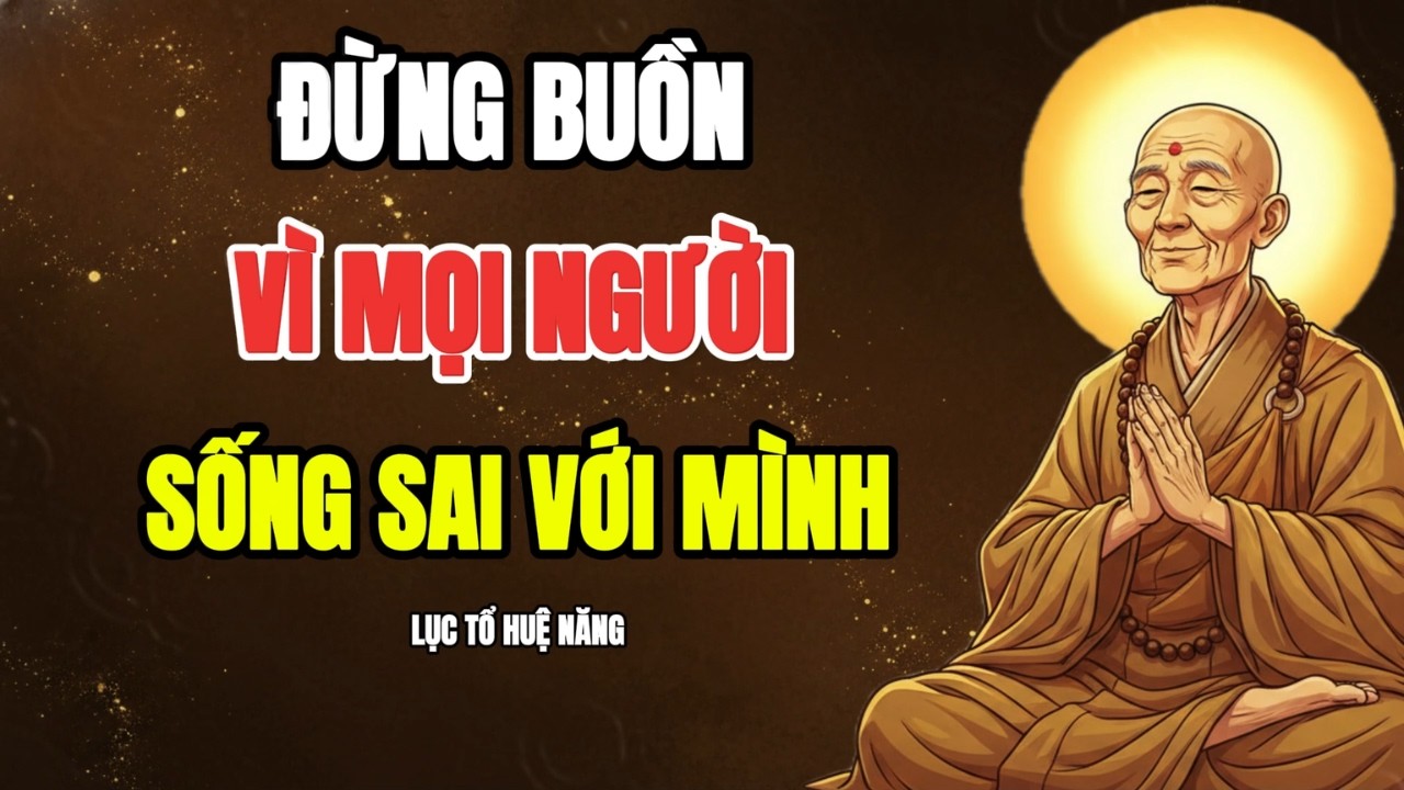 LỤC TỔ HUỆ NĂNG - CON ĐỪNG BUỐN VÌ NGƯỜI KHÁC SỐNG TỆ VỚI MÌNH, SỐNG THIỆN ĐỜI AN YÊN | PHẬT TẠI TÂM