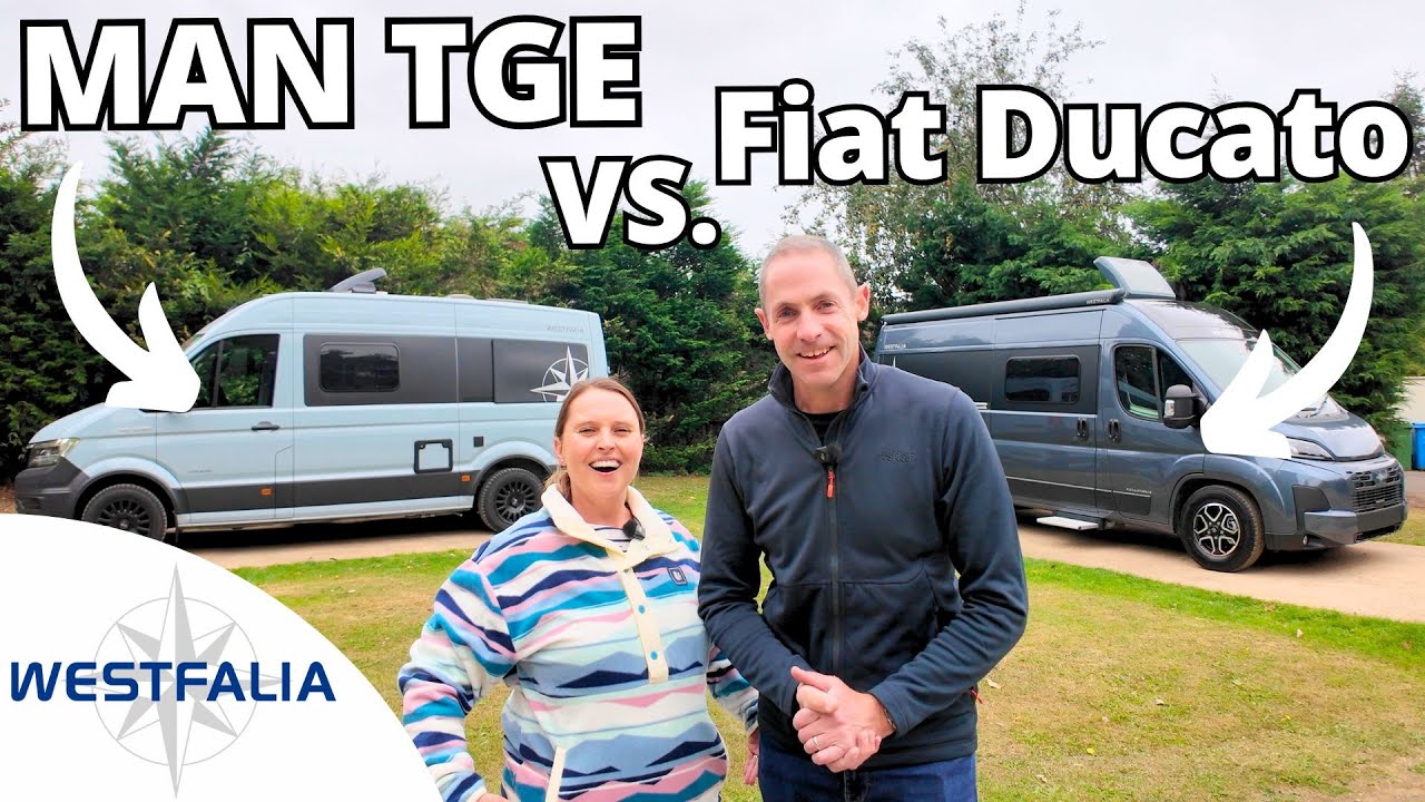 MAN TGE or Fiat Ducato Camper? We COMPARE the Westfalia Sven Hedin VS Columbus 600D