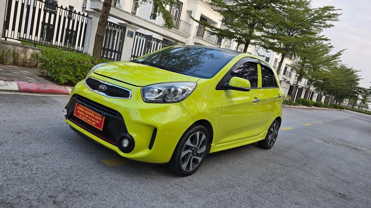 (Đã bán thợ Mê Linh) Kia Morning MT 2016  Si bản đủ không taxi rất đẹp
