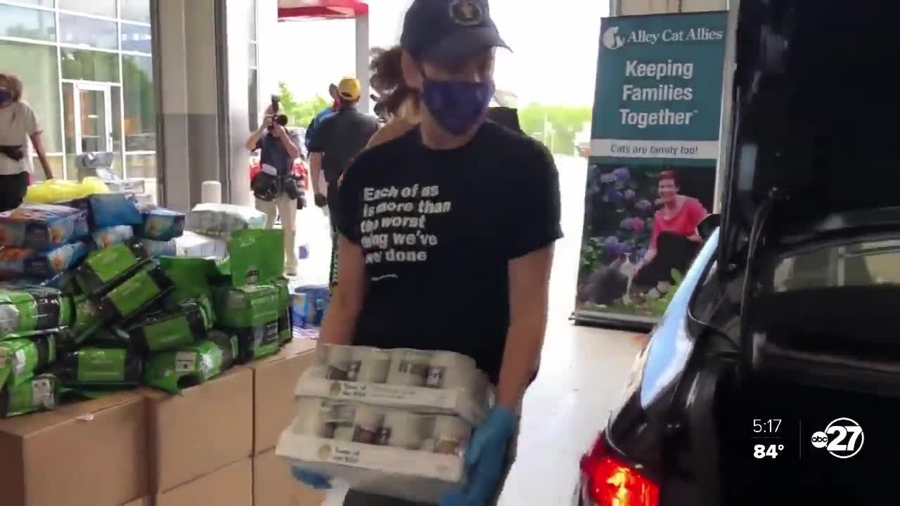 Alley Cat Allies delivering cat and dog food to Tallahassee amid COVID-19 crises