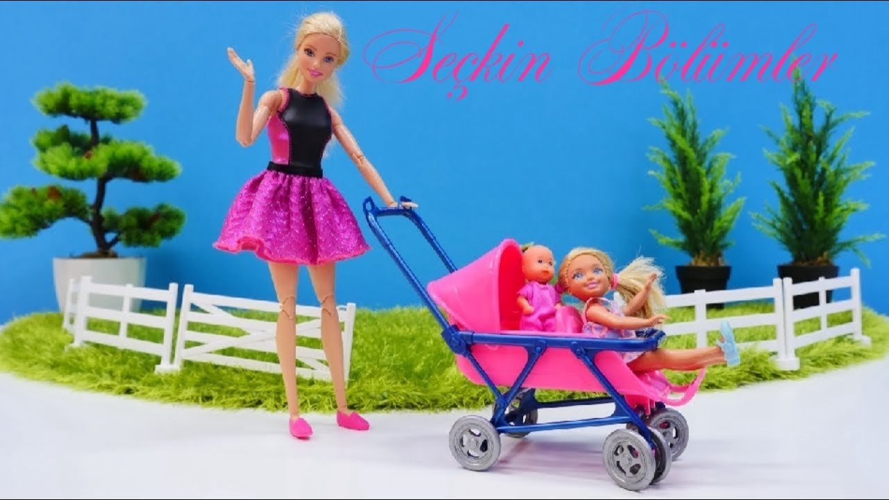 Barbie ailesi bebek için eşya alıyor!
