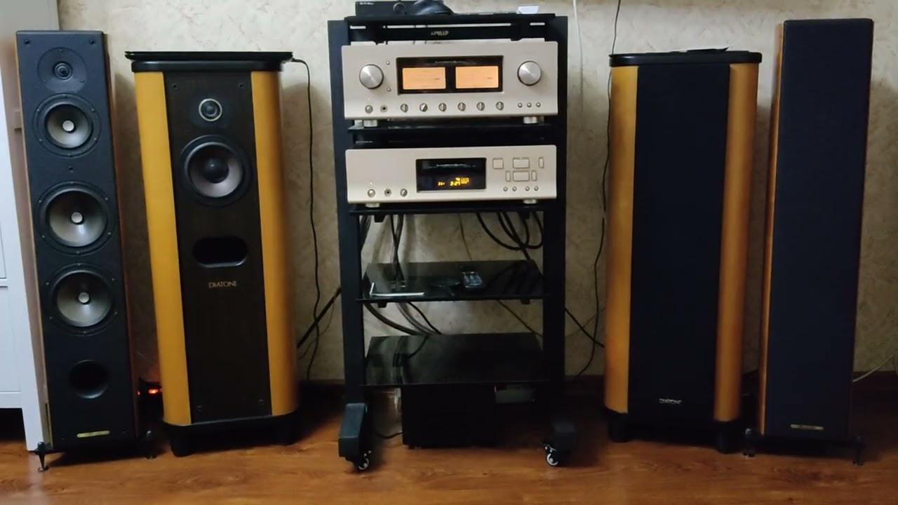 Diatone ds 203, Sonus Faber grand piano Domus, Luxman 507 sll