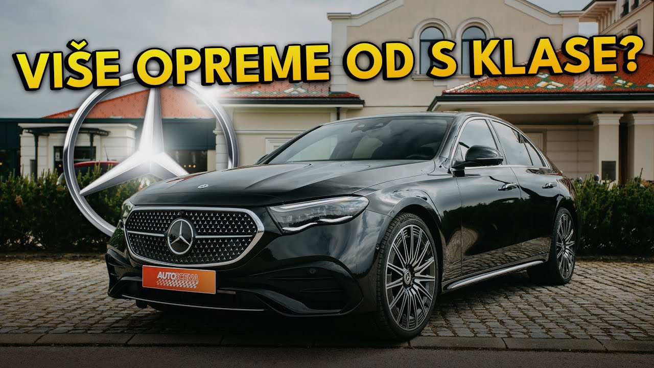 Ima više opreme nego S-klasa! Ovaj auto nudi više za manje. | Mercedes-Benz E220d W214