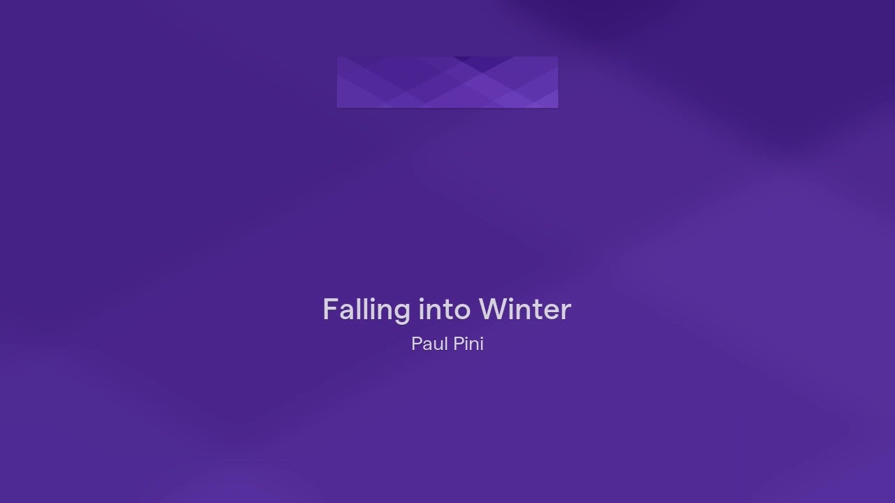 ❄️Falling into Winter❄️