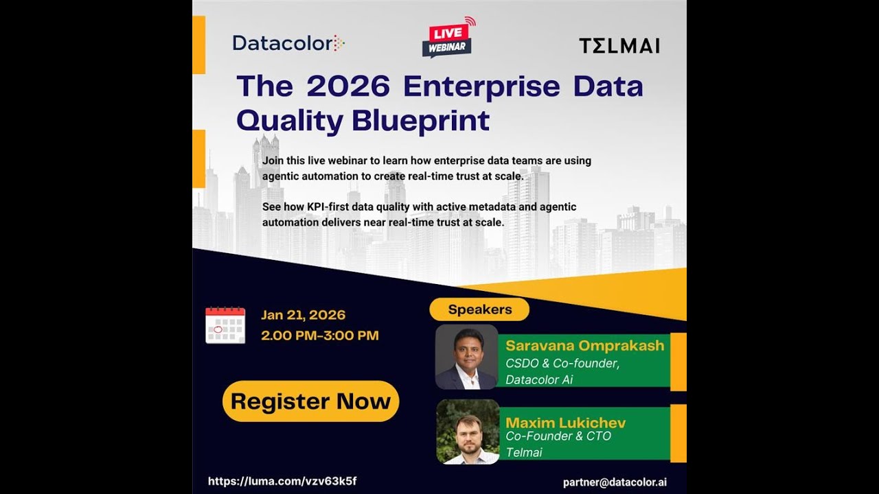 The Data Quality Blueprint in 2026