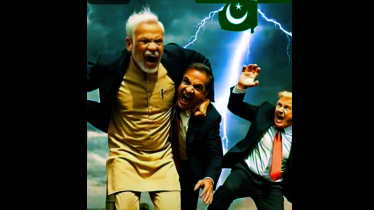 Modi vs Imran Showdown | Pakistan Shocked | AI Funny War Edit