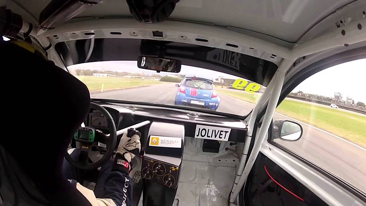 Clio 3 Cup - CDF des circuits 2014 - Nogaro - Course 2 - Florent JOLIVET