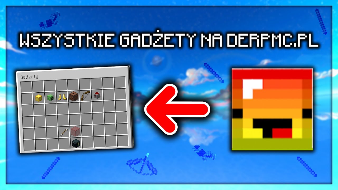 WIELKI TEST GADŻET&Oacute;W na DerpMc.pl BedWars 🤓