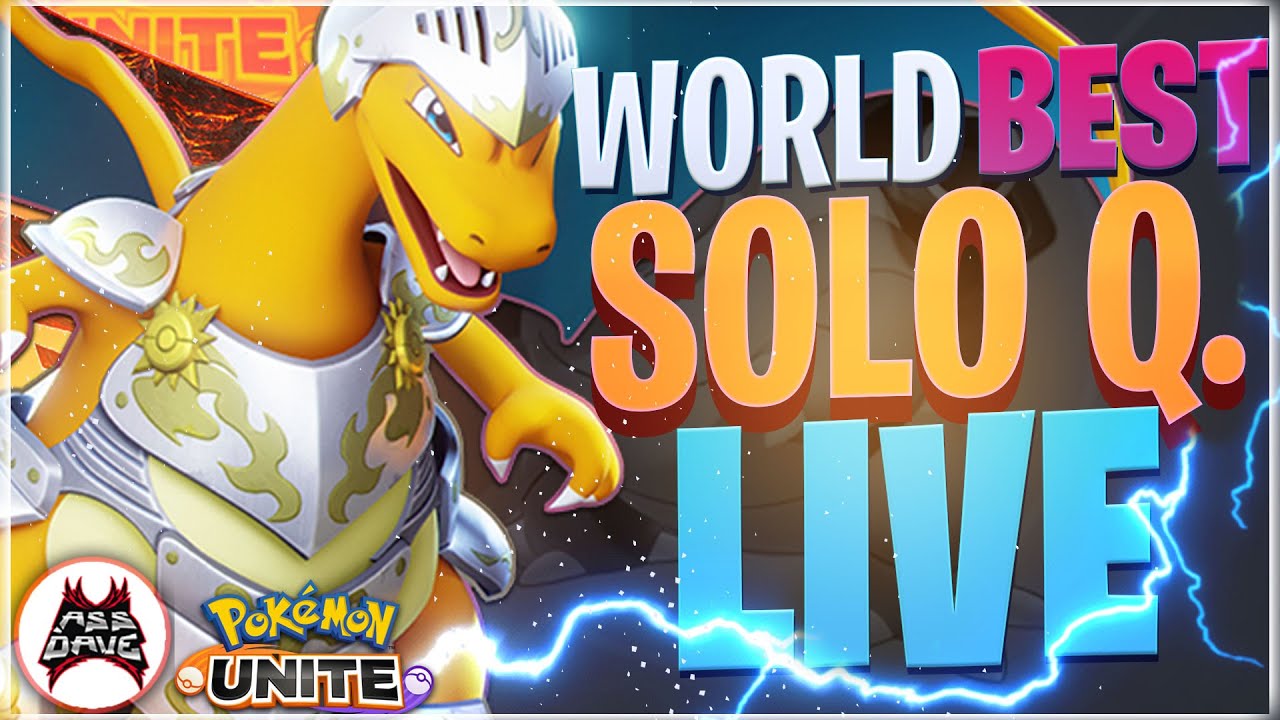 Good Time with World #1 Solo King | Pokemon UNITE Live 寶可夢大集結