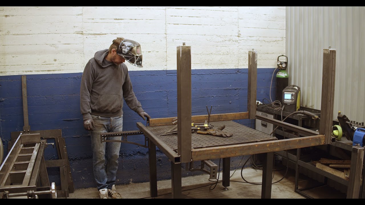 How to Make a Workbench in Steel