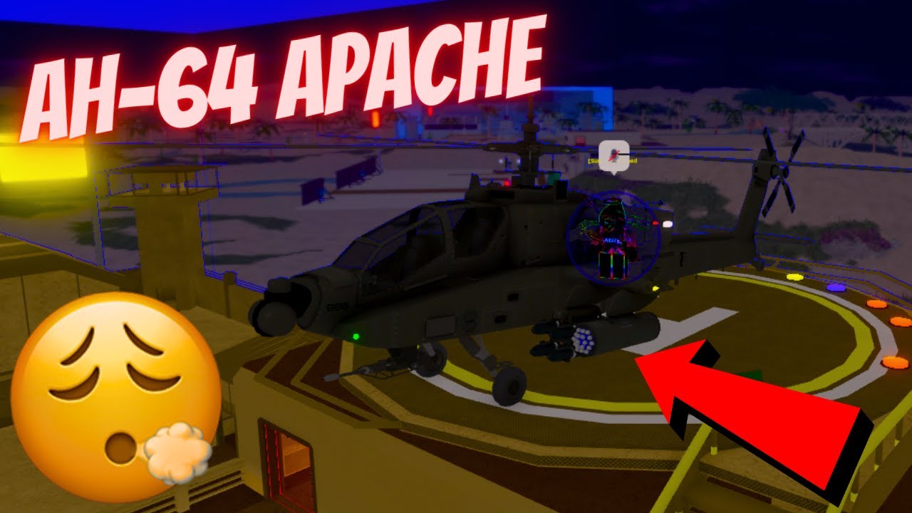THE AH-64 APACHE IS INSANE IN WAR TYCOON (FACE CAM)