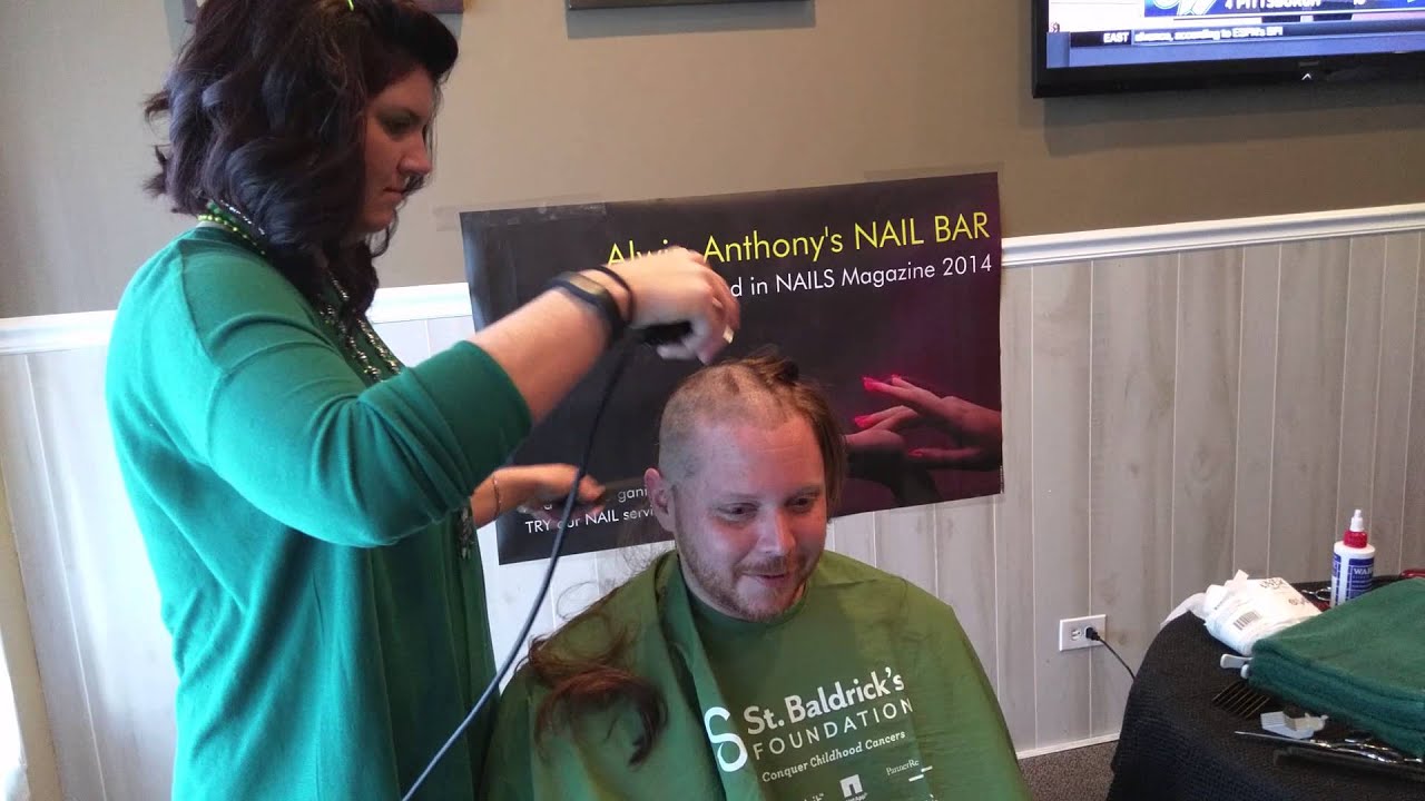 Employee Brendon Supports St. Baldrick's!