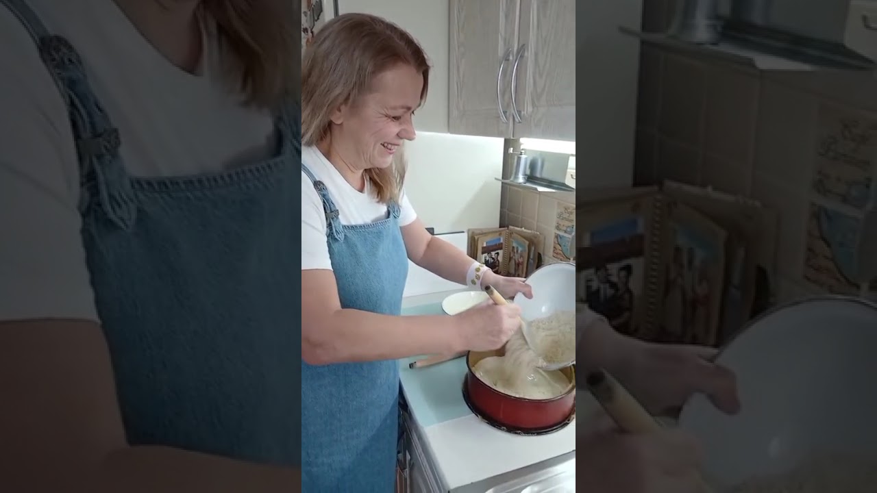 Готовим насыпной пирог со сметанной заливкой#рецепты#готовимдома