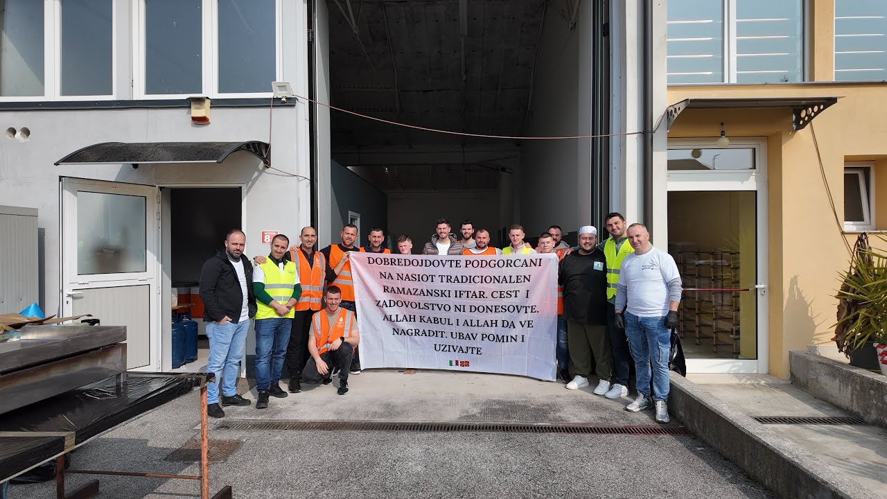 Кратка едиција со инсерти од традиционалниот ифтар во Италија Сусегана