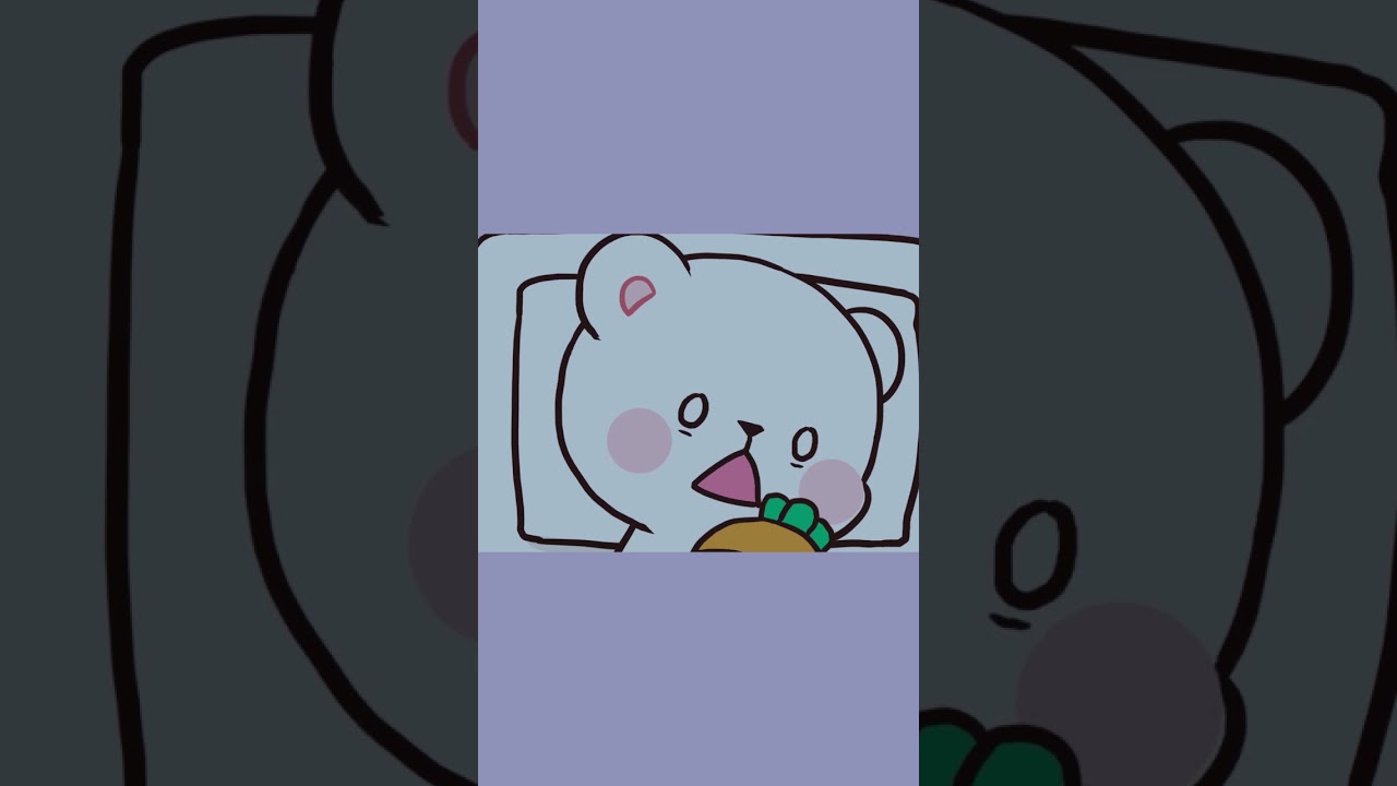 Milk's nightmare repellent 😱#shorts #milkmocha #milkandmocha #milkmochabear #bears #animation