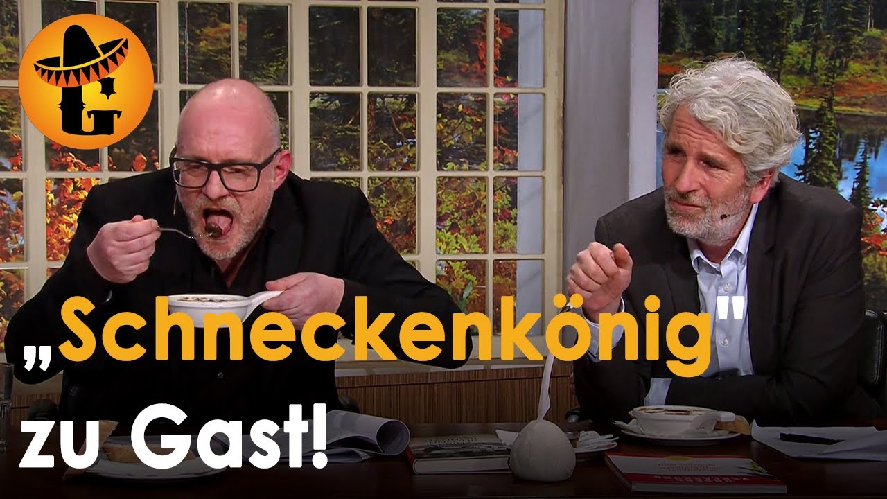 Gourmet-Schnecken zum Probieren bei Willkommen Österreich