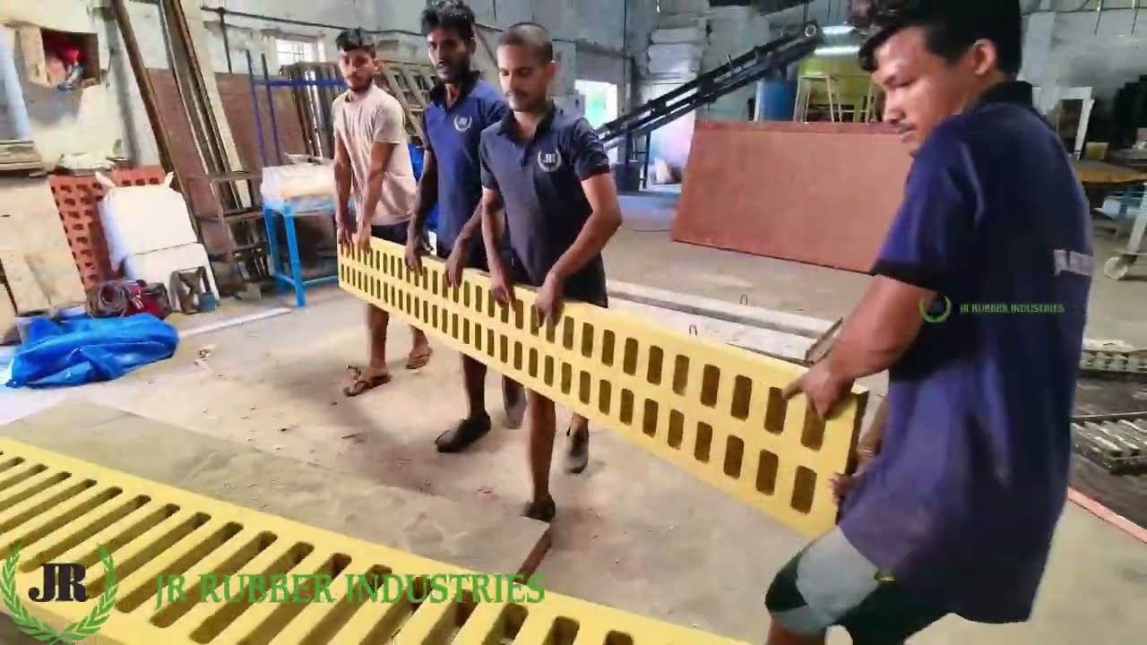The Art of Precast Concrete Wall made with Rubber Mould | SPP1 & SPP 2 | JR Rubber Industries |