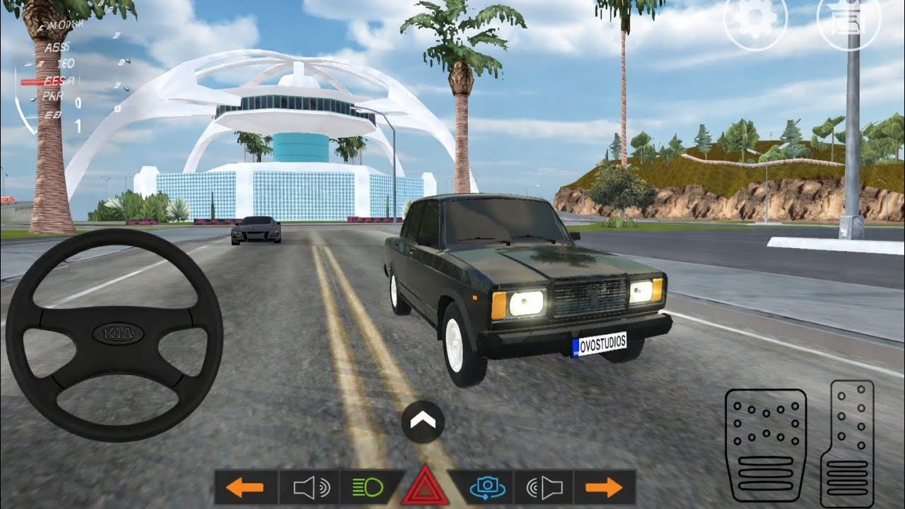 VAZ 2107 Drifting Simulator || #17 New VAZ Car Driving Game Video Play
