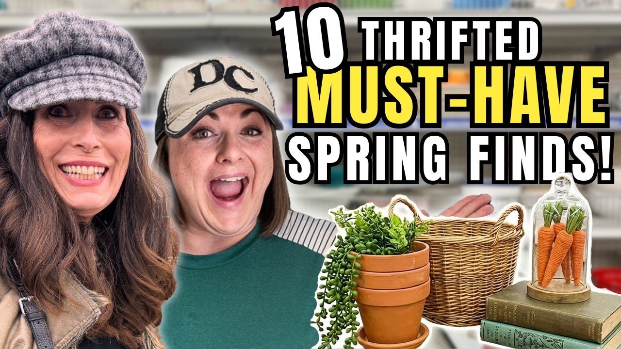 10 Common Finds You NEED To Buy Thrifting For Spring!