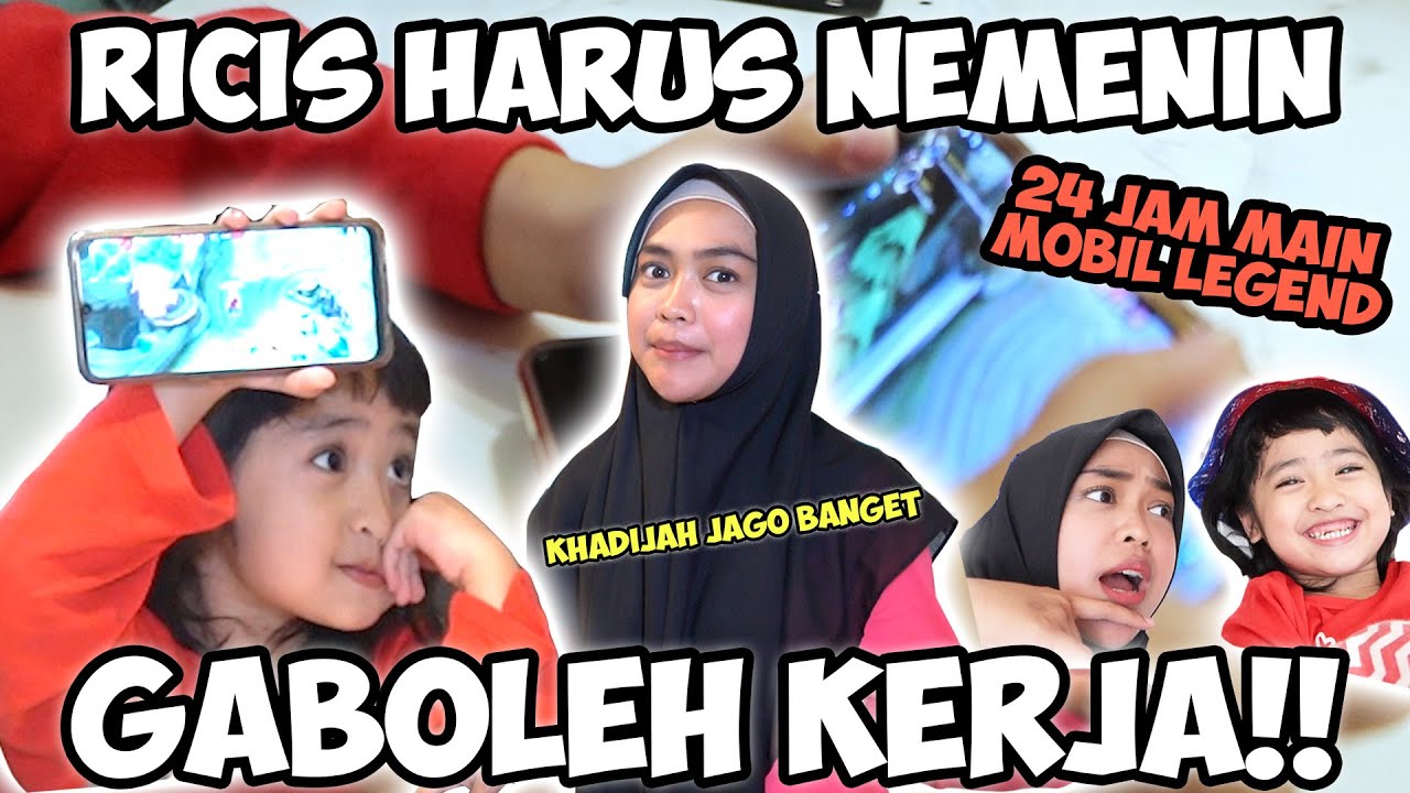 24 JAM MAIN MOBILLEGEND!! - RICIS GABOLEH KERJA