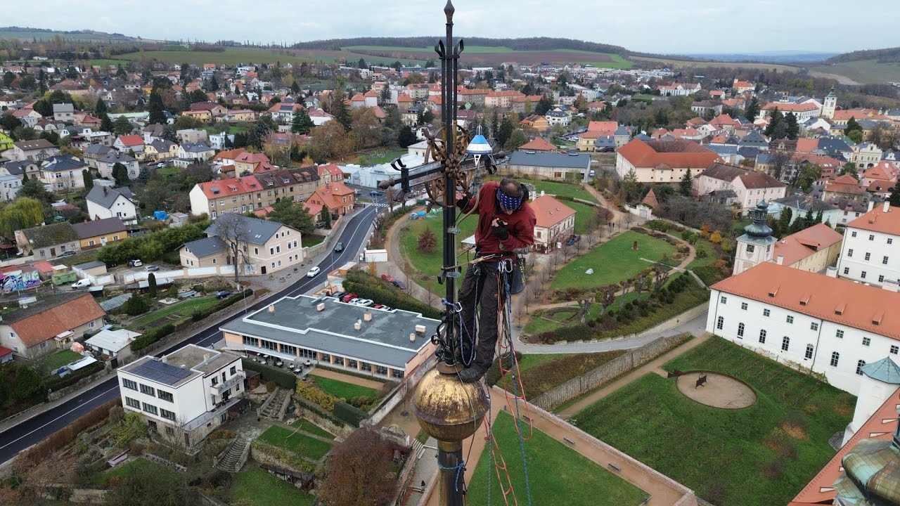Pravidelná revize hromosvodu chrámu sv. Barbory v Kutné Hoře
