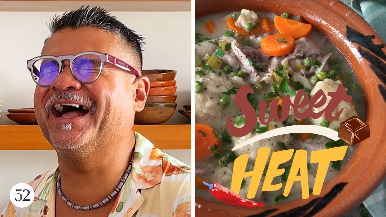 Mom's Warm and Velvety Chicken & Dumplings | Sweet Heat with Rick Martinez