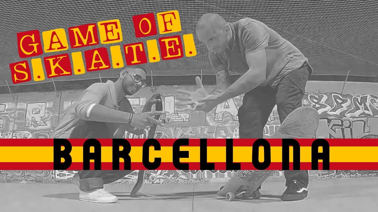 GAME OF SKATE A BARCELLONA con Jake (Skate ITA)