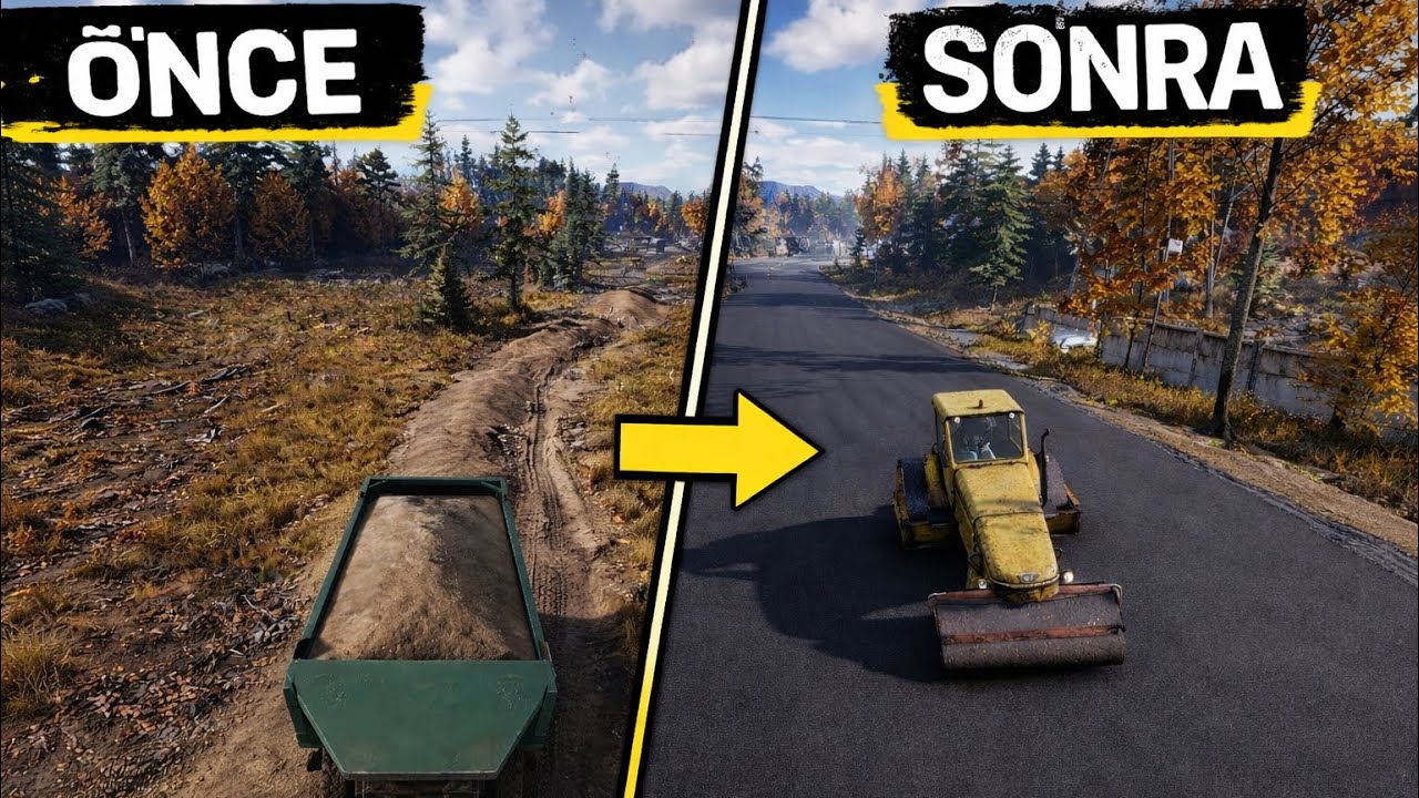 Roadcraft Asmr Yol Yapımı 
