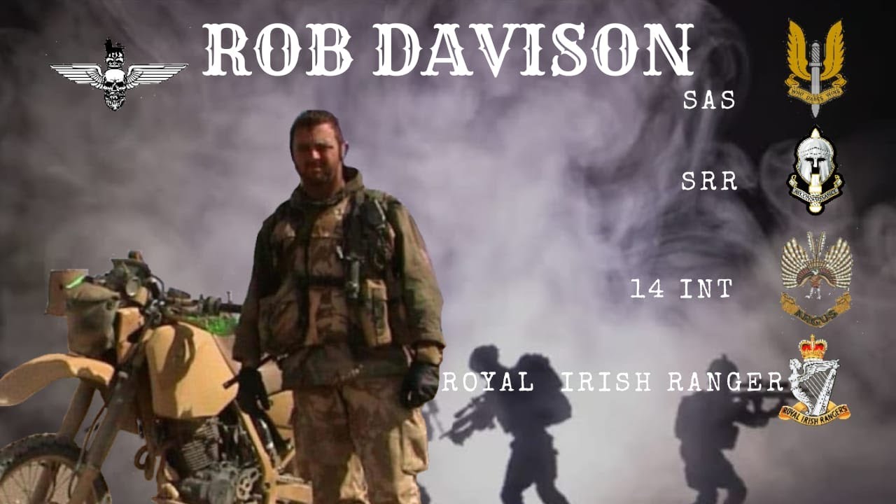 EP#79 Rob Davison, ex Royal Irish, SAS, 14 INT & SRR, listen to his first ever incredible Podcast