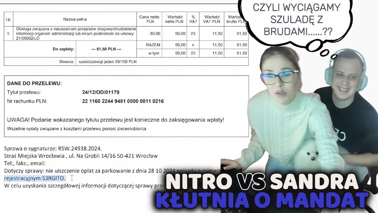 NITRO I SANDRA AFERA MANDATOWA
