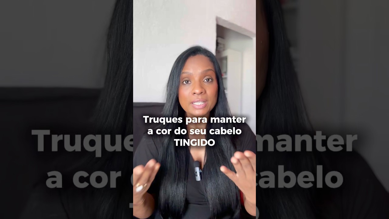 🖤 ​​TRICKS to keep your hair color always ALIVE! #shorts #hair #youtubeshorts #tiktok #fy